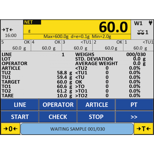 Dini Argeo - EC Average weight / Minimum Weight Scales Dini Argeo - EC Average weight / Minimum Weight Scales